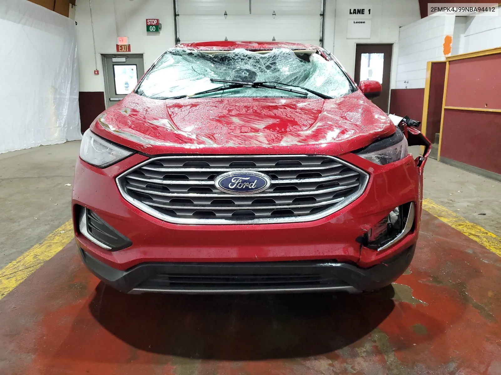 2022 Ford Edge Sel VIN: 2FMPK4J99NBA94412 Lot: 64182084