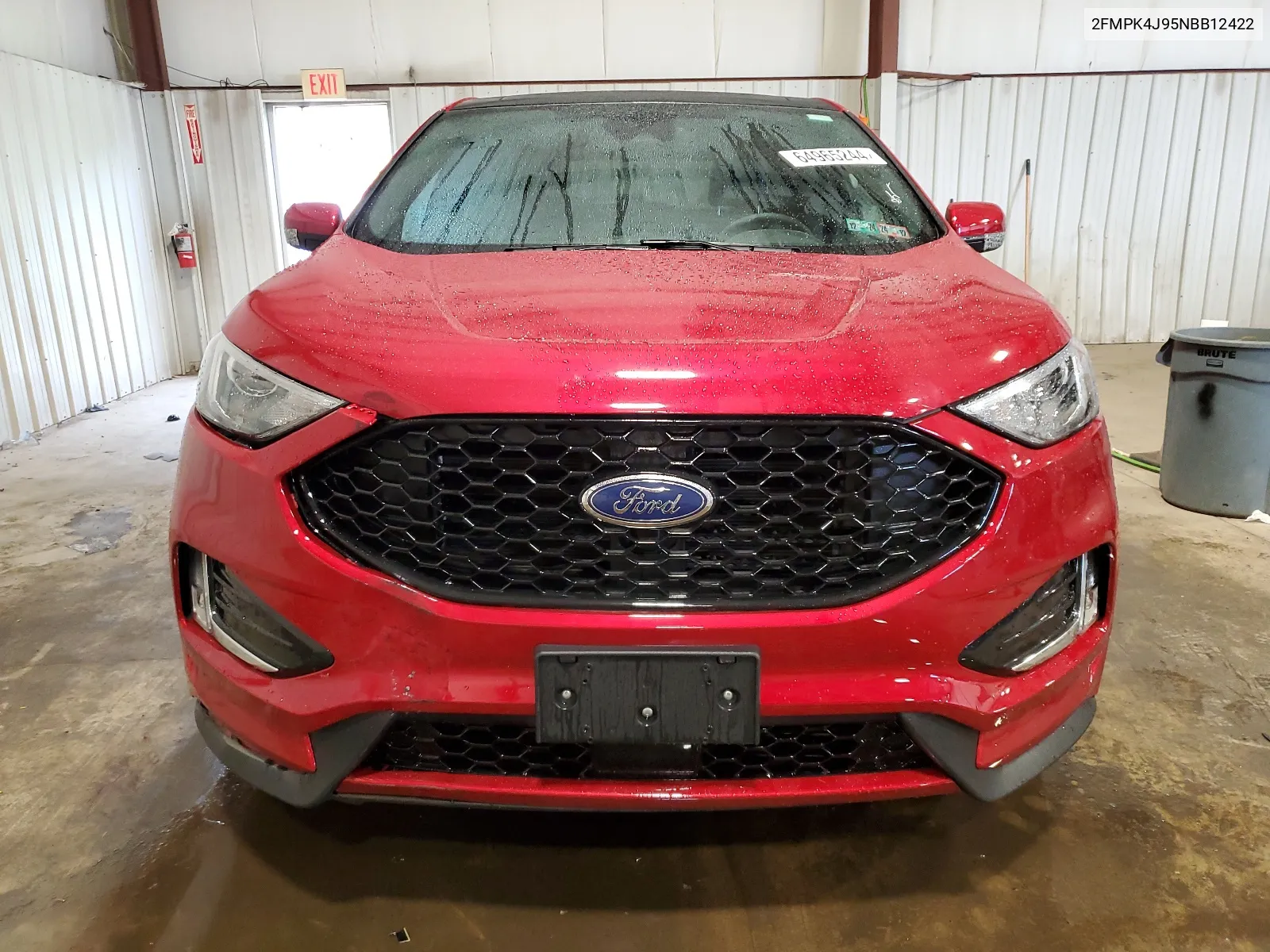 2022 Ford Edge Sel VIN: 2FMPK4J95NBB12422 Lot: 64965244