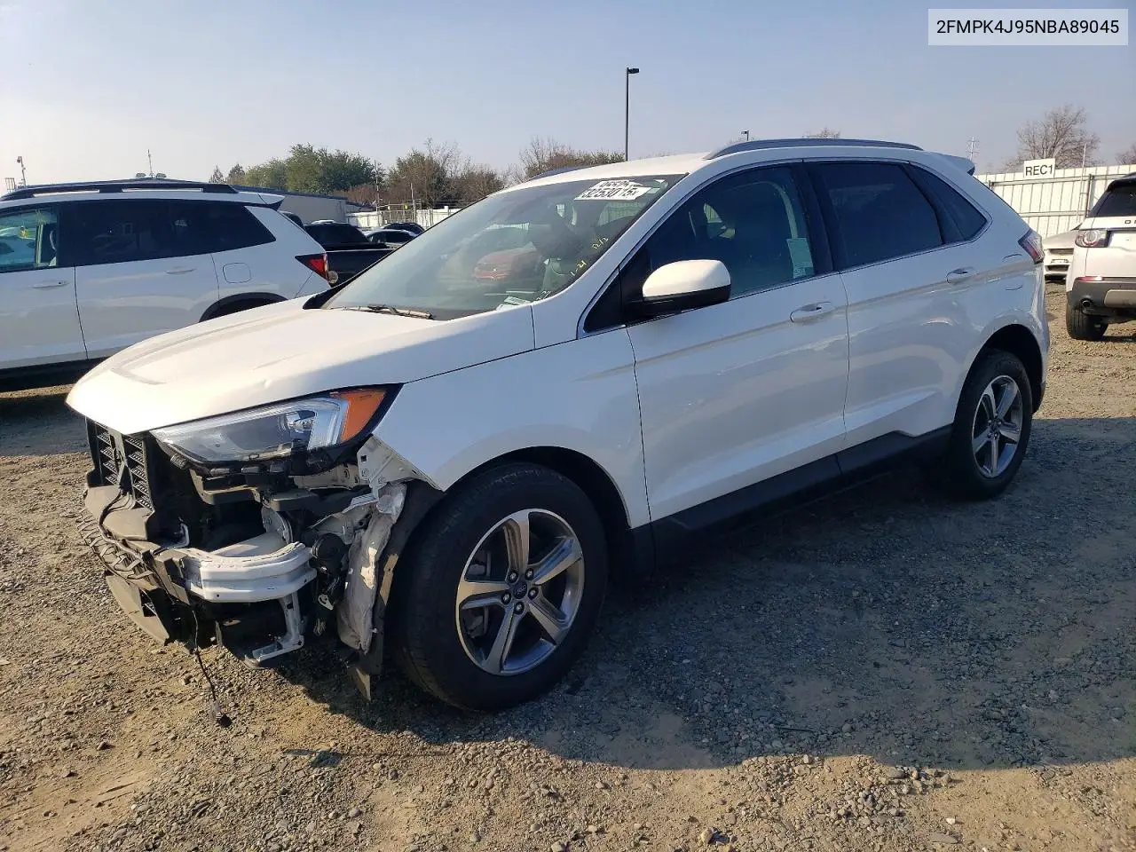 2FMPK4J95NBA89045 2022 Ford Edge Sel