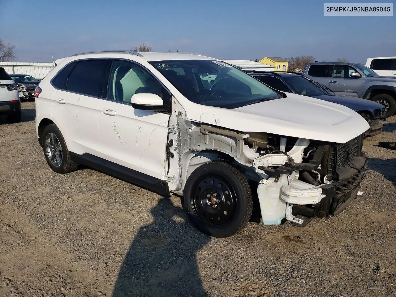 2FMPK4J95NBA89045 2022 Ford Edge Sel