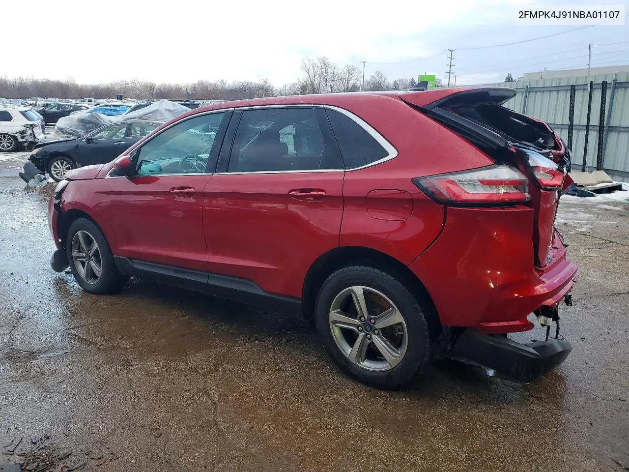 2FMPK4J91NBA01107 2022 Ford Edge Sel