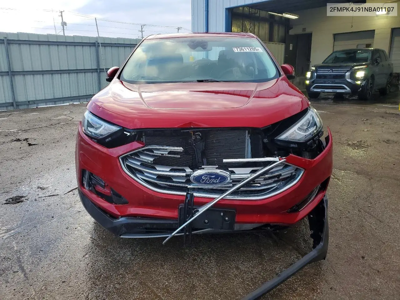 2FMPK4J91NBA01107 2022 Ford Edge Sel