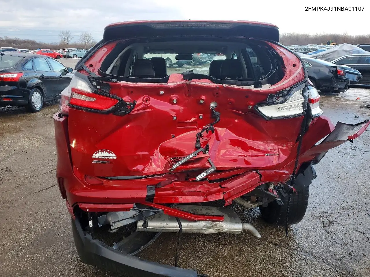2FMPK4J91NBA01107 2022 Ford Edge Sel