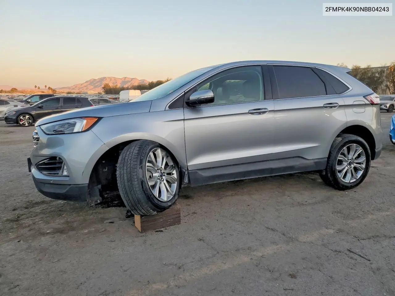 2FMPK4K90NBB04243 2022 Ford Edge Titanium