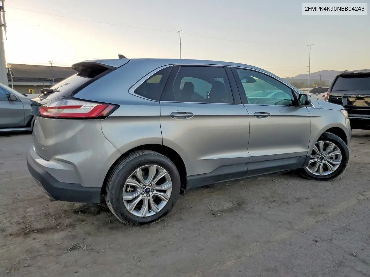 2FMPK4K90NBB04243 2022 Ford Edge Titanium