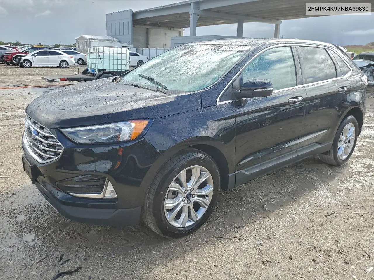2FMPK4K97NBA39830 2022 Ford Edge Titanium