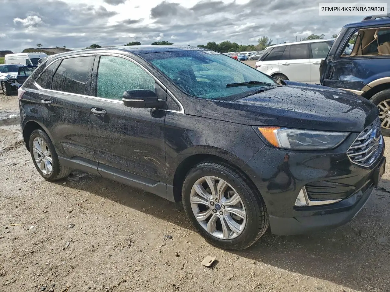 2FMPK4K97NBA39830 2022 Ford Edge Titanium