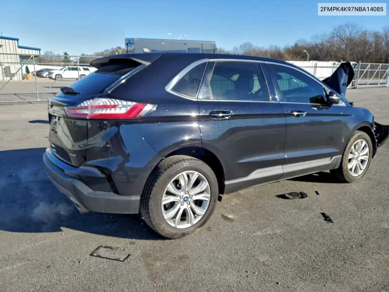 2FMPK4K97NBA14085 2022 Ford Edge Titanium