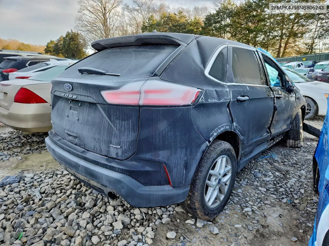 2FMPK4J98NBB06243 2022 Ford Edge Sel