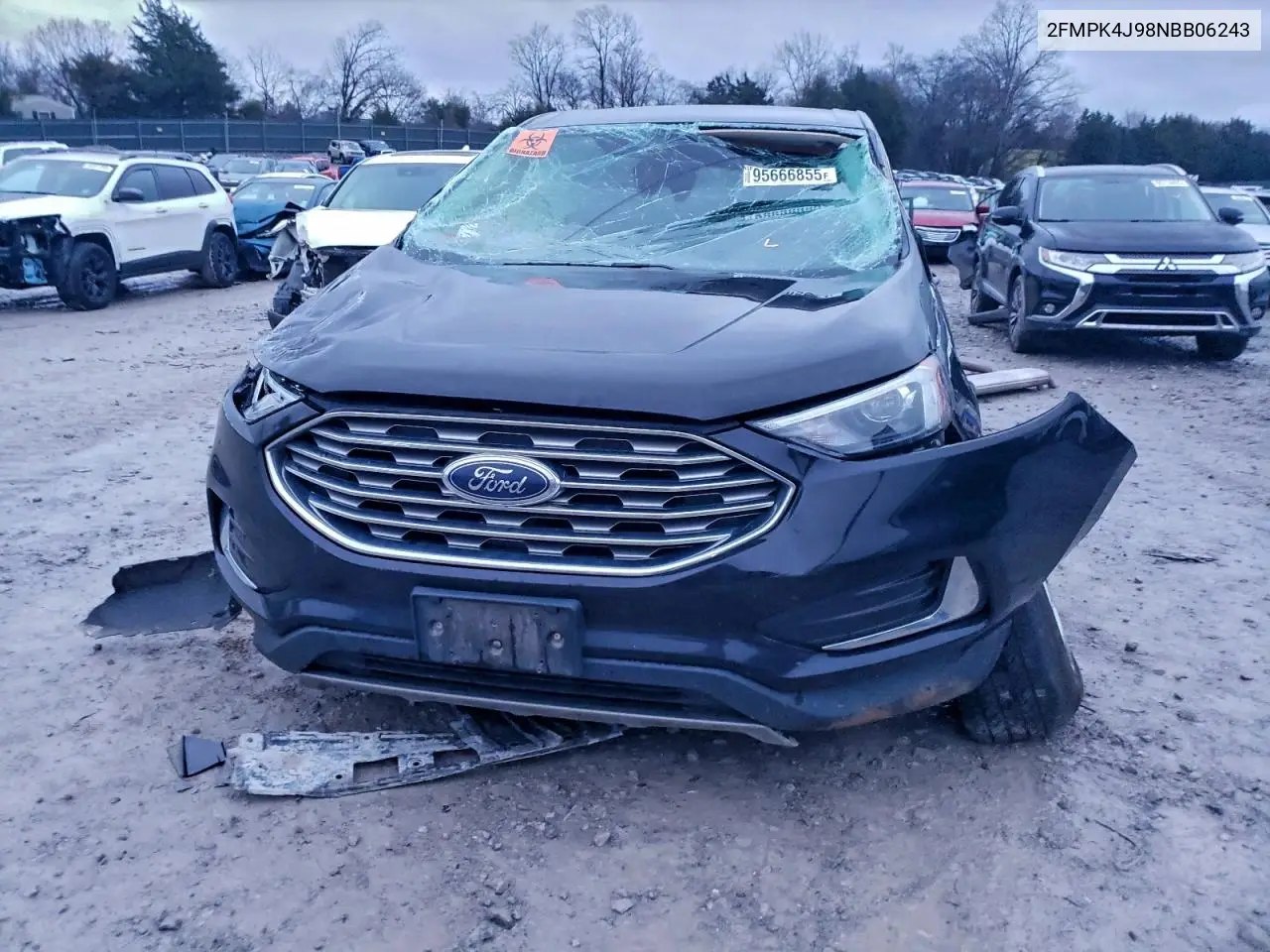 2FMPK4J98NBB06243 2022 Ford Edge Sel