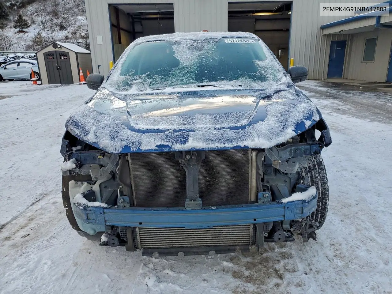 2FMPK4G91NBA47883 2022 Ford Edge Se