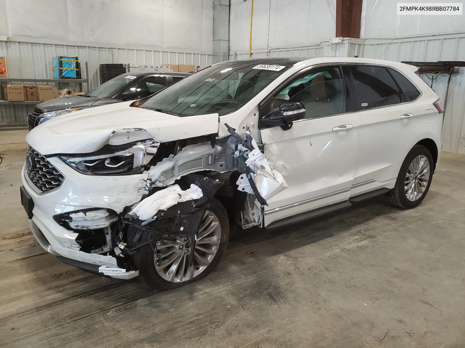 2024 Ford Edge Titanium VIN: 2FMPK4K98RBB07784 Lot: 59638174