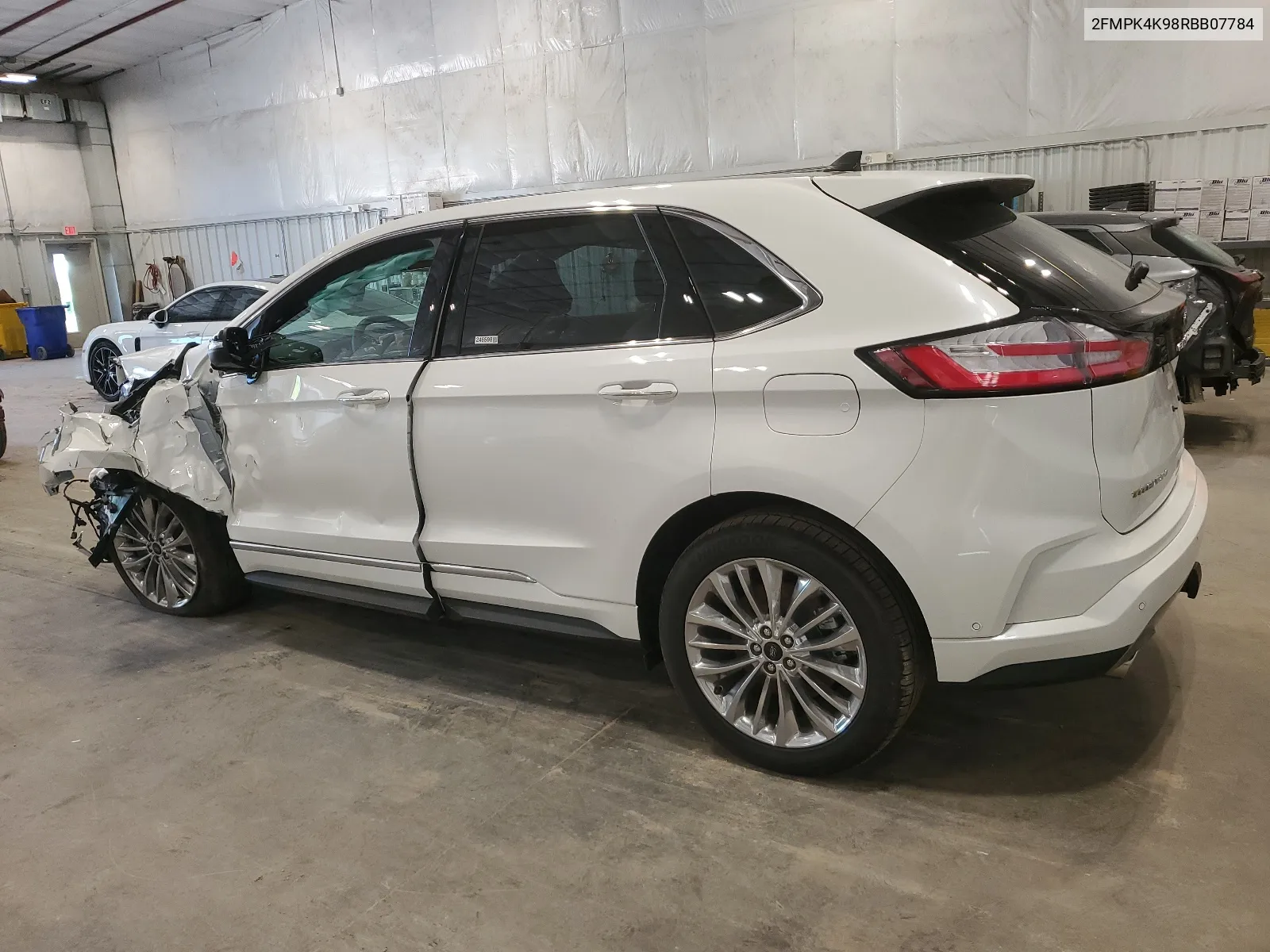 2024 Ford Edge Titanium VIN: 2FMPK4K98RBB07784 Lot: 59638174