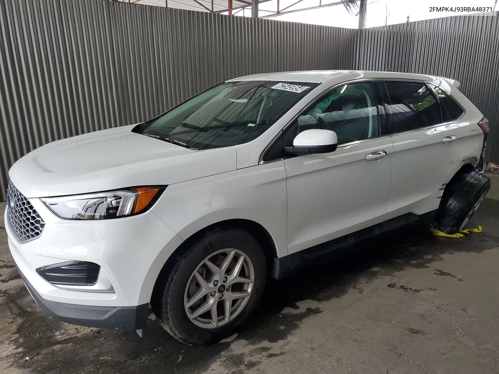 2024 Ford Edge Sel VIN: 2FMPK4J93RBA48371 Lot: 62545954