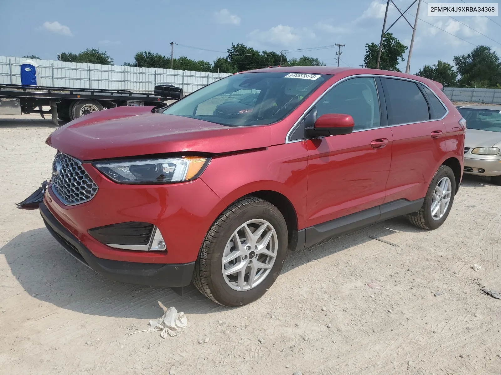 2024 Ford Edge Sel VIN: 2FMPK4J9XRBA34368 Lot: 64607074