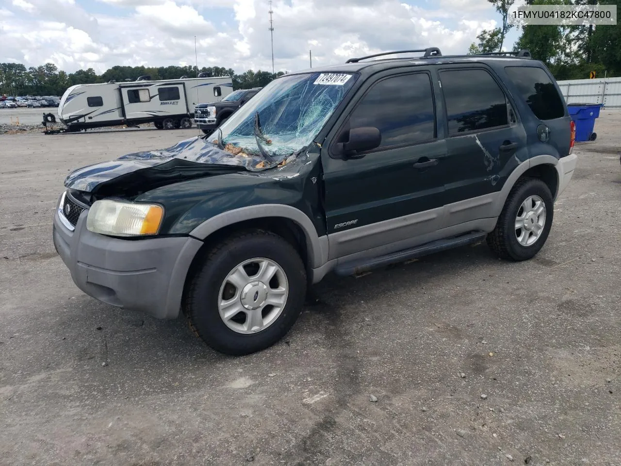 1FMYU04182KC47800 2002 Ford Escape Xlt