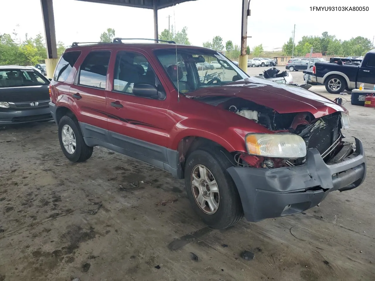 1FMYU93103KA80050 2003 Ford Escape Xlt