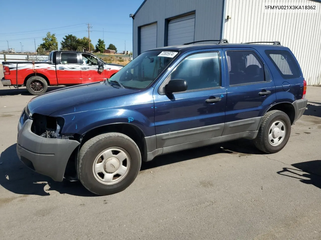 1FMYU021X3KA18362 2003 Ford Escape Xls