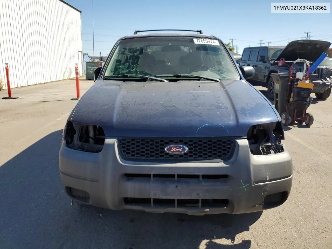 1FMYU021X3KA18362 2003 Ford Escape Xls