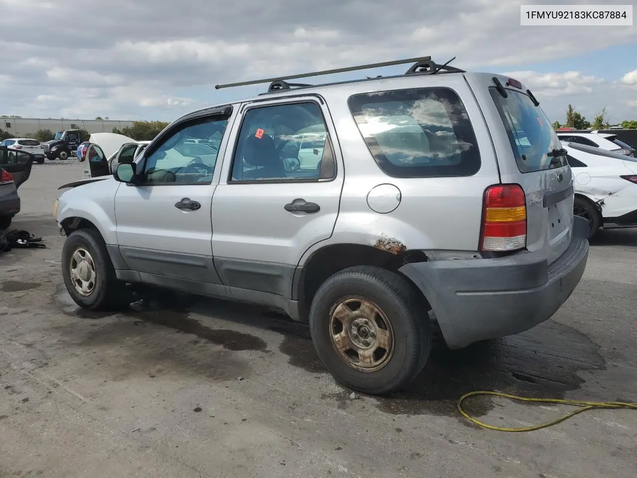 1FMYU92183KC87884 2003 Ford Escape Xls