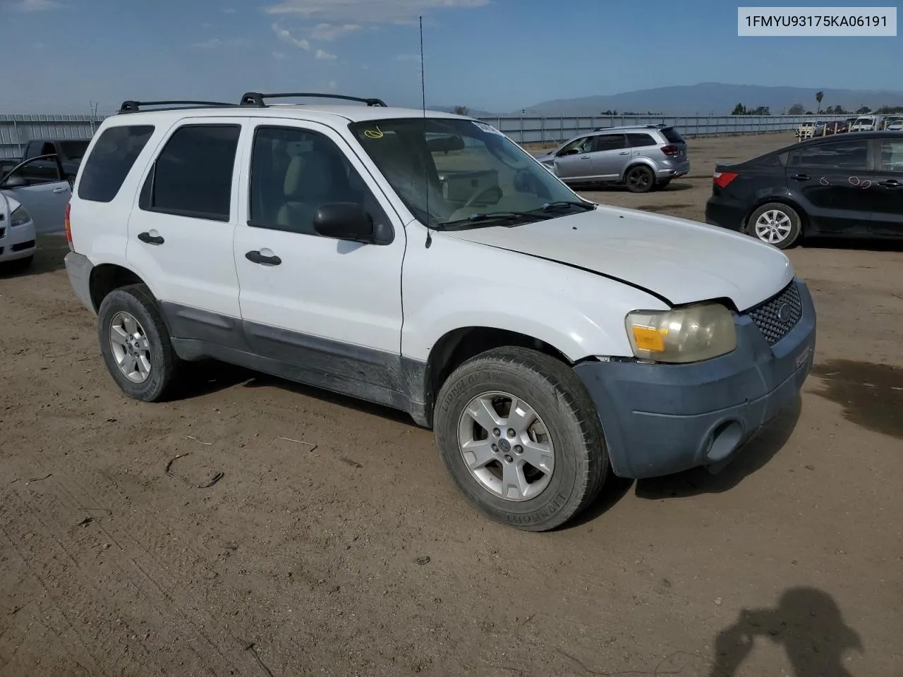 1FMYU93175KA06191 2005 Ford Escape Xlt