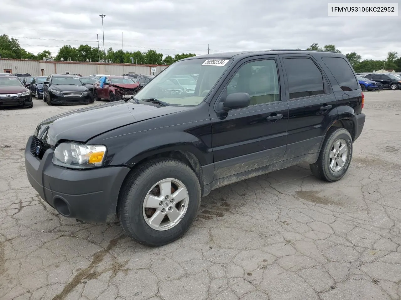 1FMYU93106KC22952 2006 Ford Escape Xlt