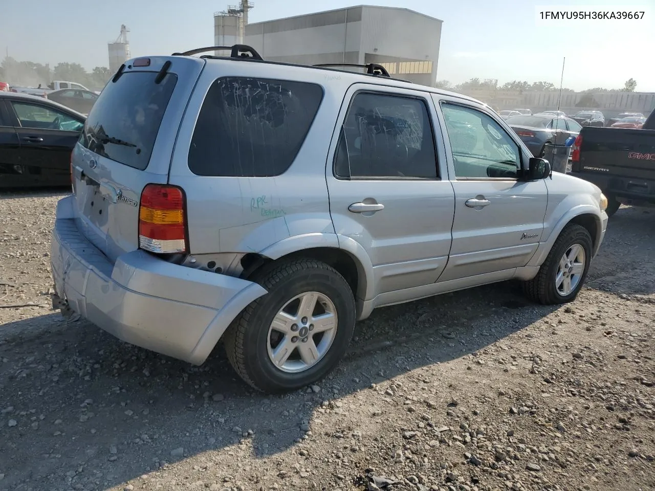 1FMYU95H36KA39667 2006 Ford Escape Hev