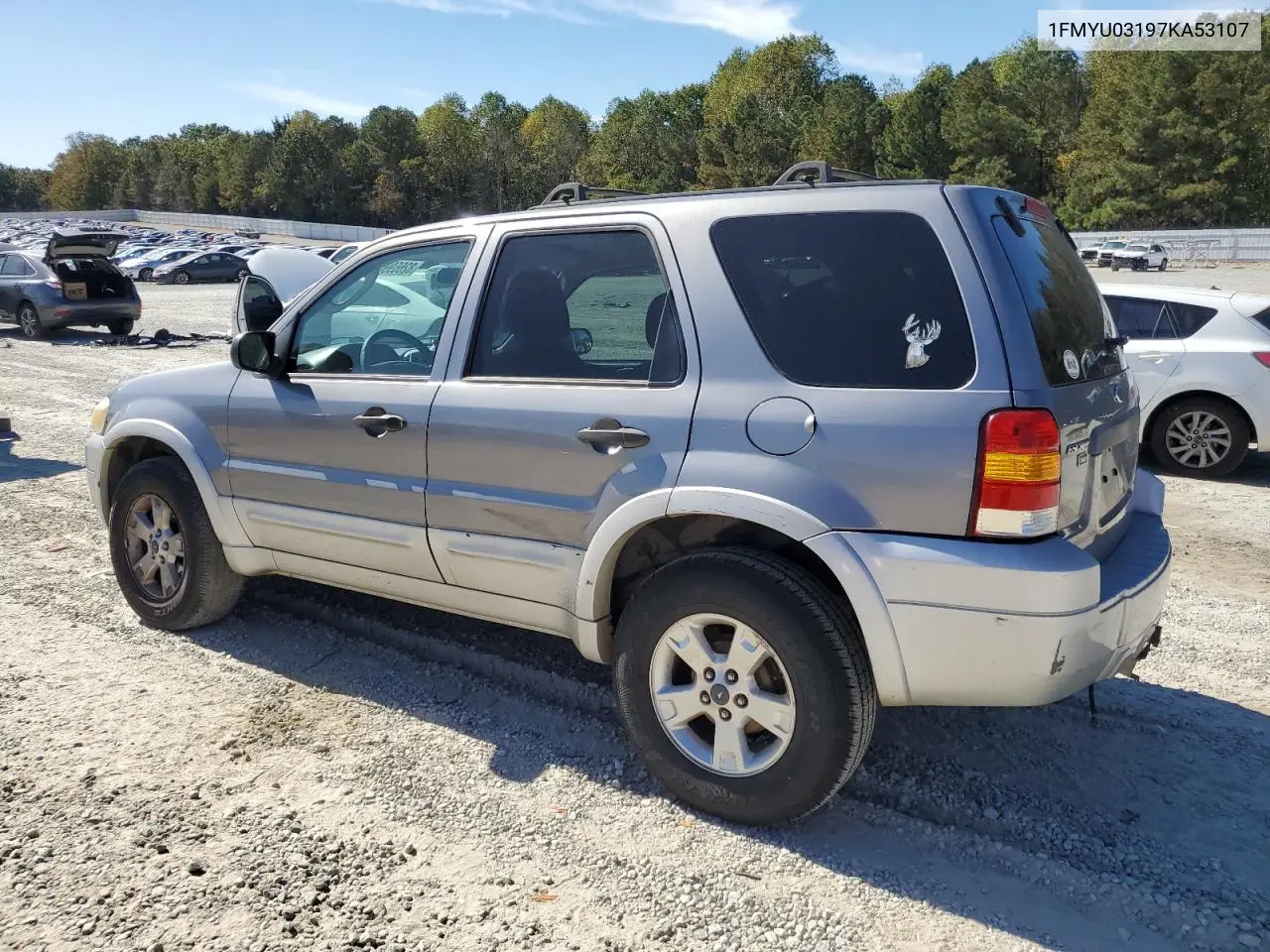 1FMYU03197KA53107 2007 Ford Escape Xlt