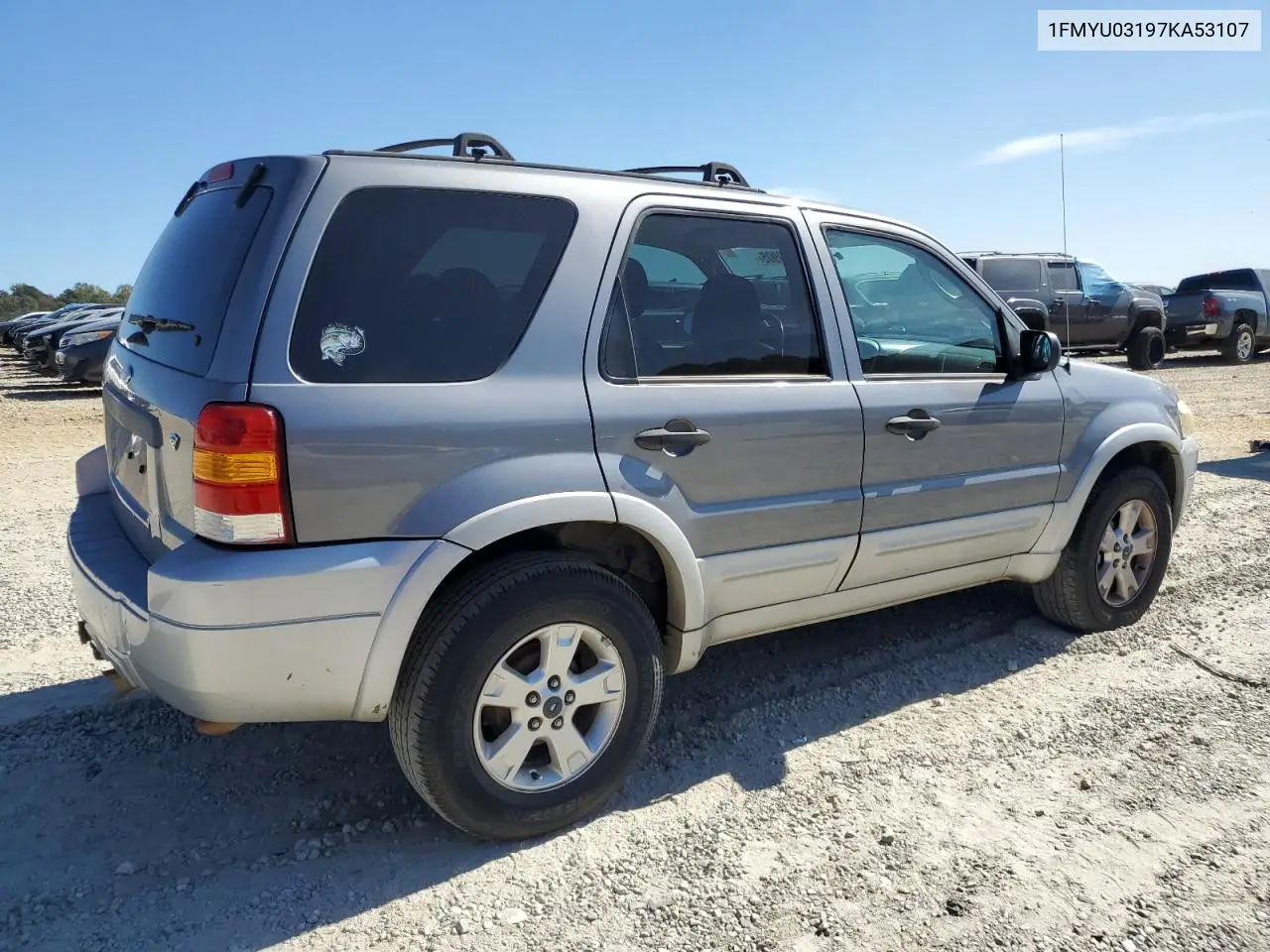 1FMYU03197KA53107 2007 Ford Escape Xlt