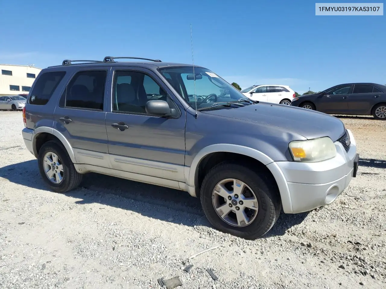 1FMYU03197KA53107 2007 Ford Escape Xlt