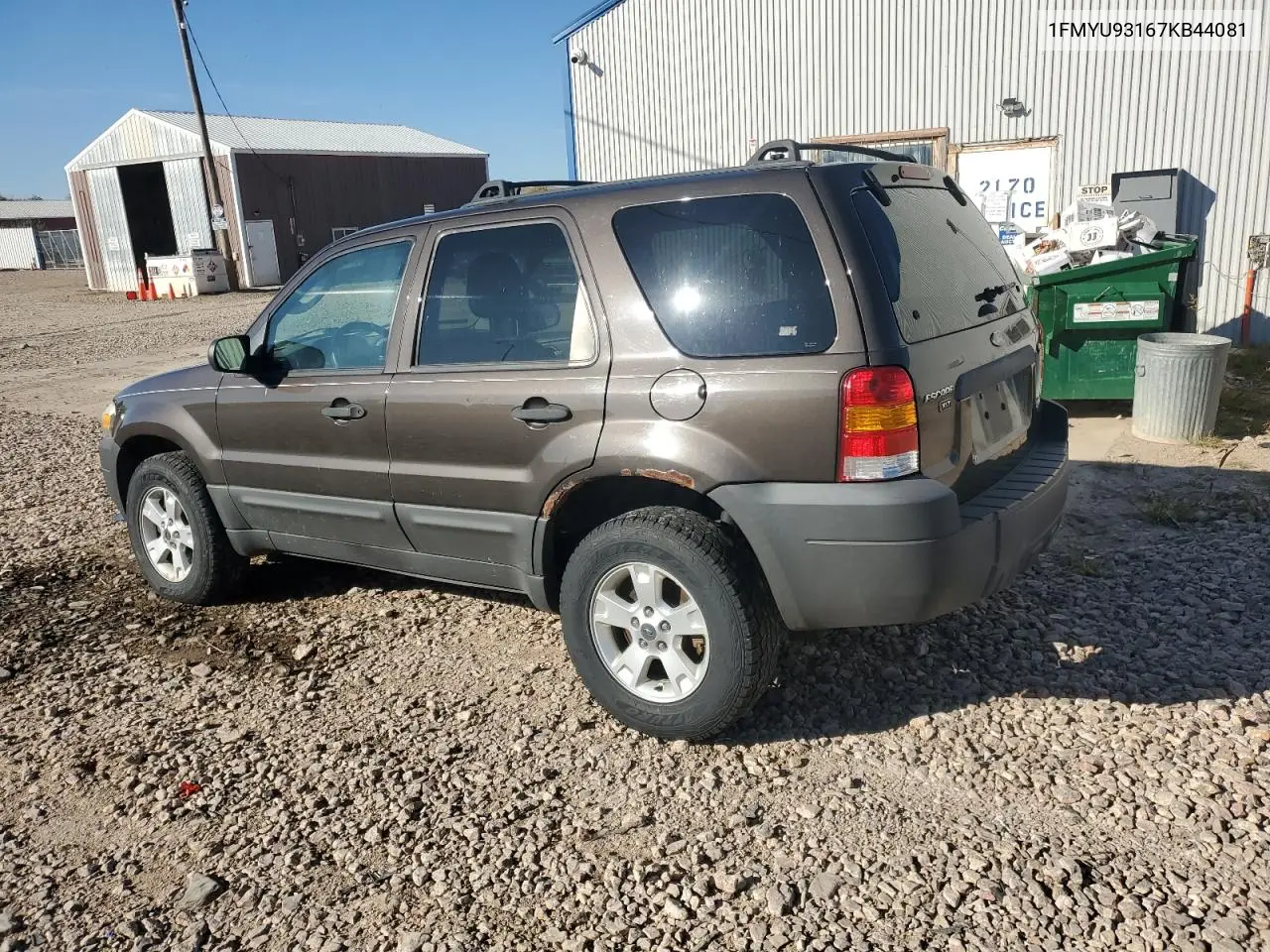 1FMYU93167KB44081 2007 Ford Escape Xlt