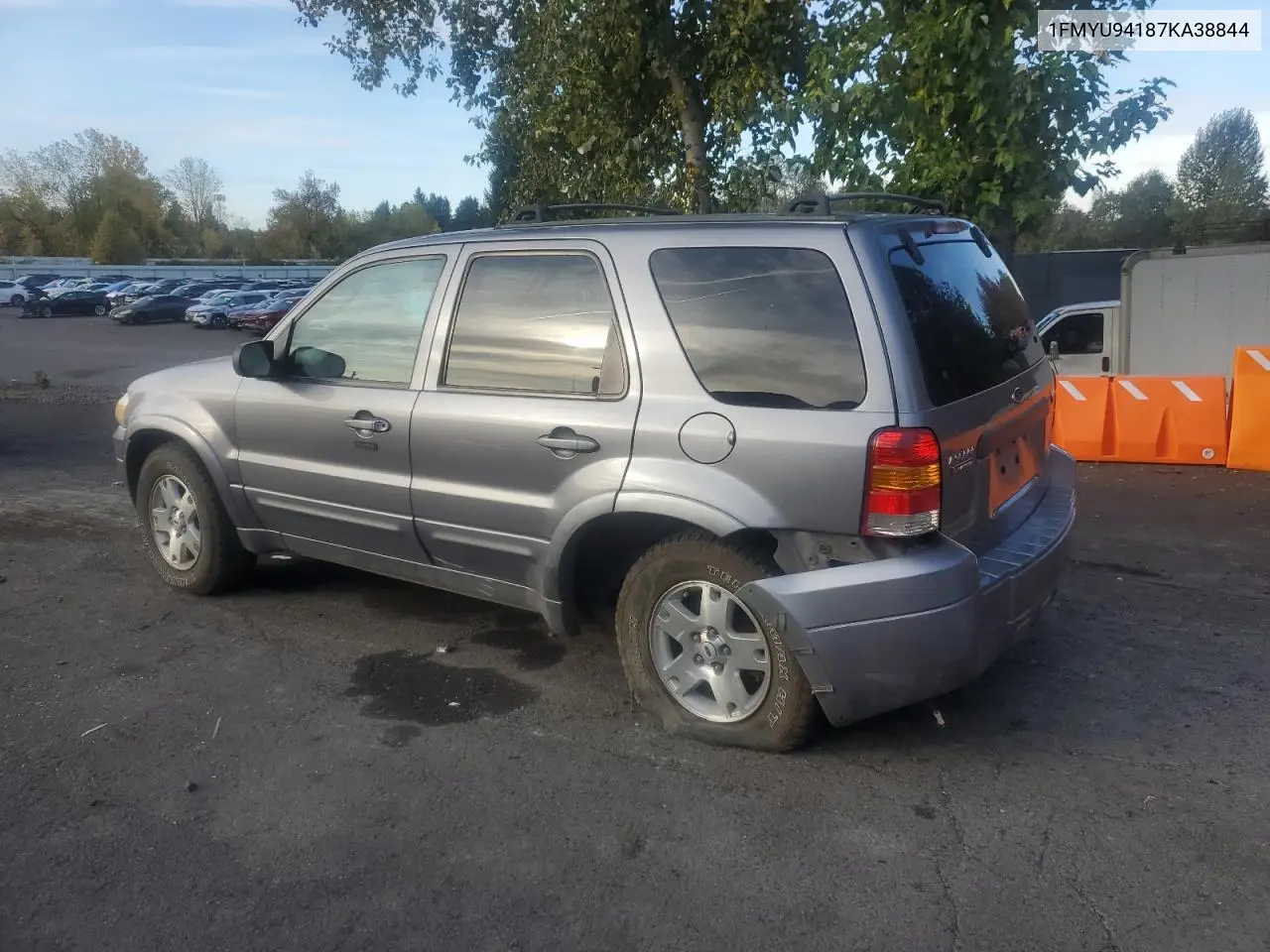 1FMYU94187KA38844 2007 Ford Escape Limited