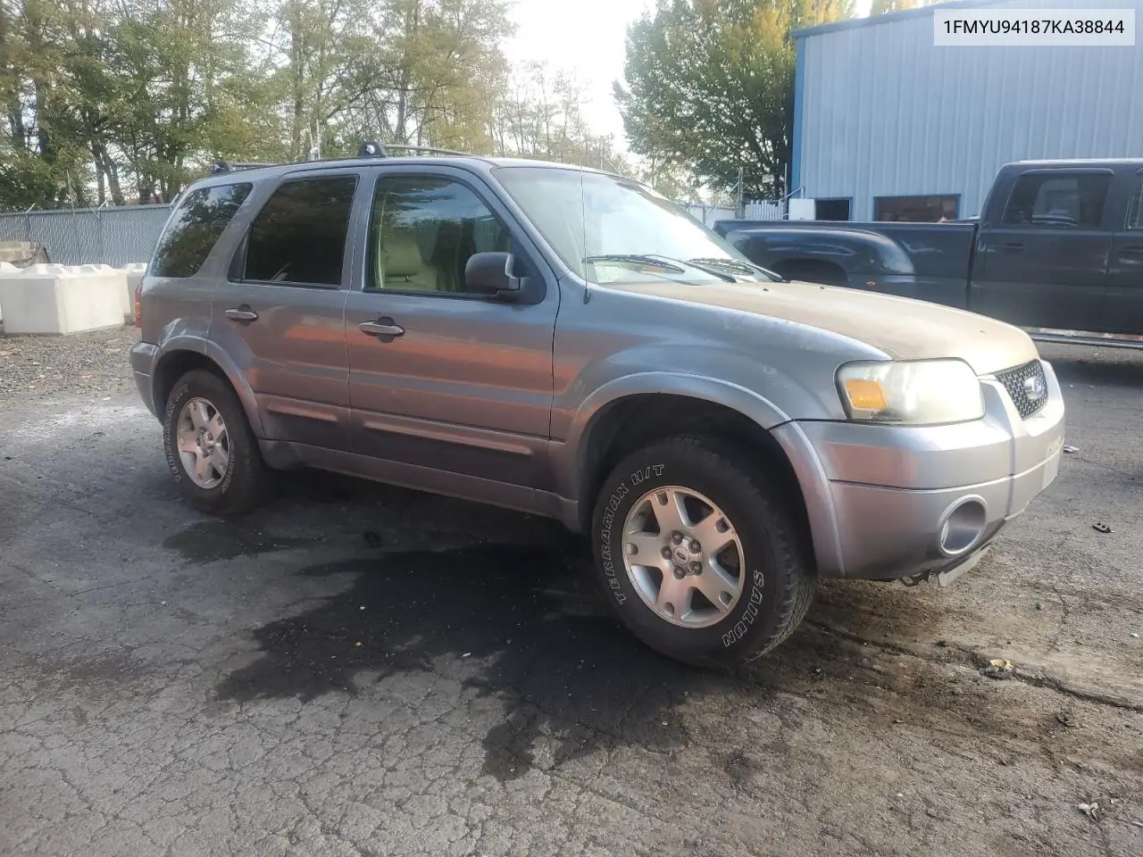 1FMYU94187KA38844 2007 Ford Escape Limited