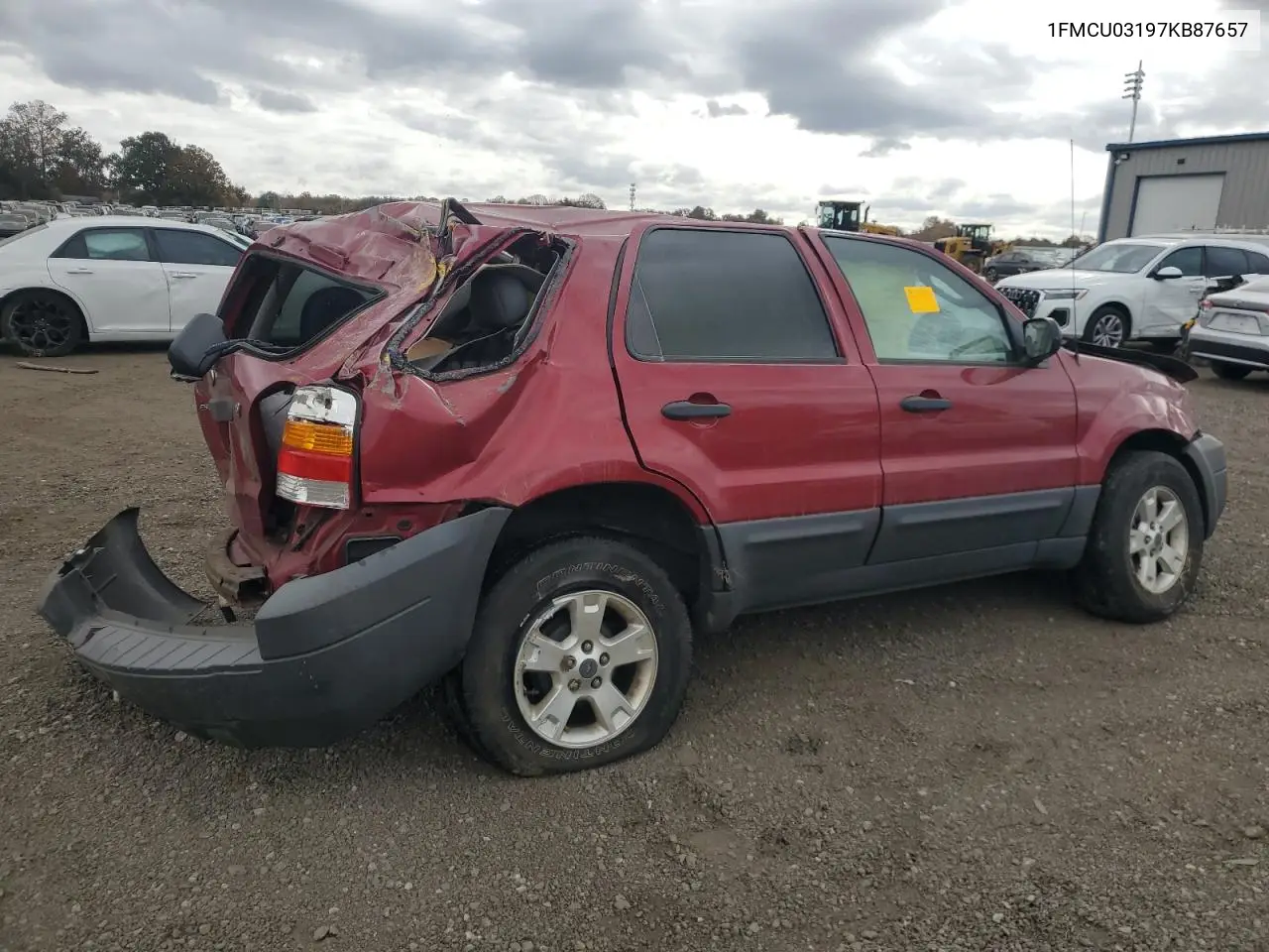 1FMCU03197KB87657 2007 Ford Escape Xlt