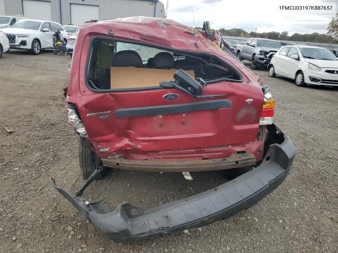 1FMCU03197KB87657 2007 Ford Escape Xlt