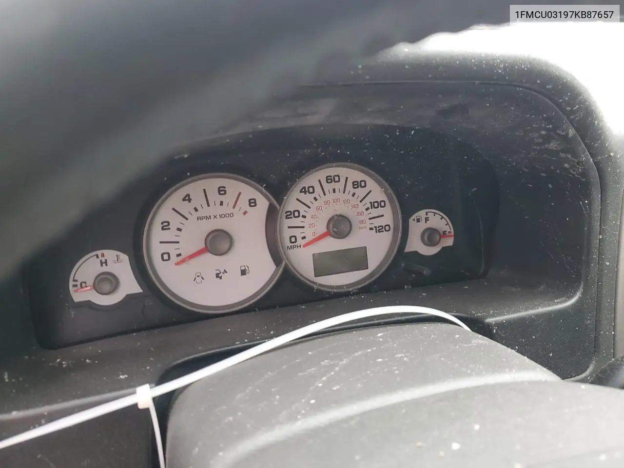 1FMCU03197KB87657 2007 Ford Escape Xlt