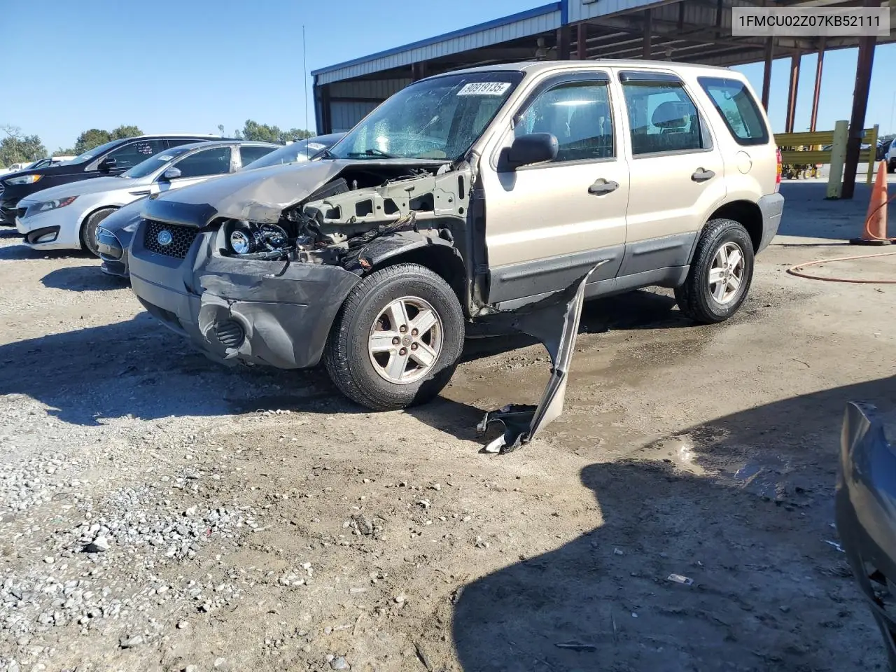 1FMCU02Z07KB52111 2007 Ford Escape Xls