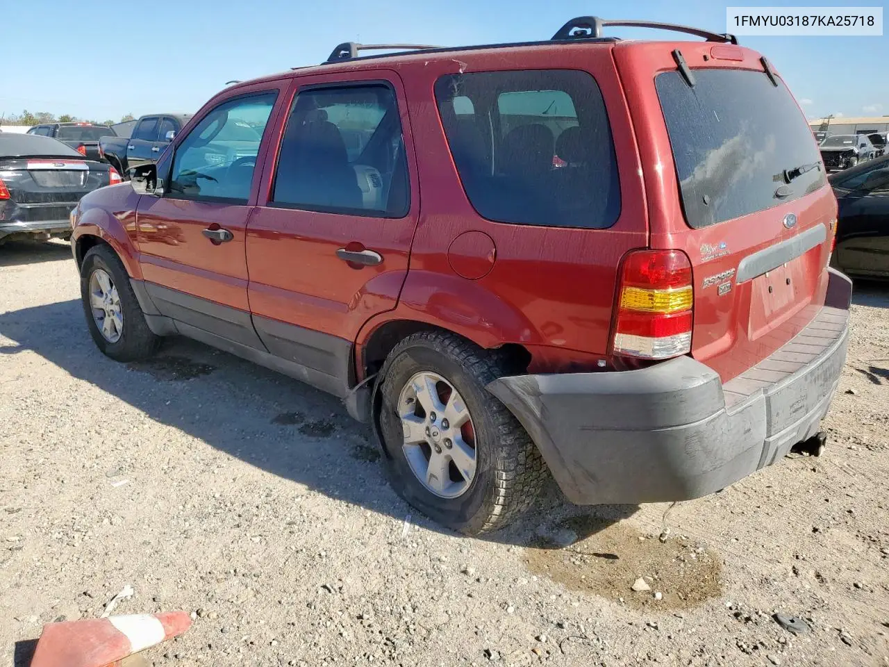 1FMYU03187KA25718 2007 Ford Escape Xlt