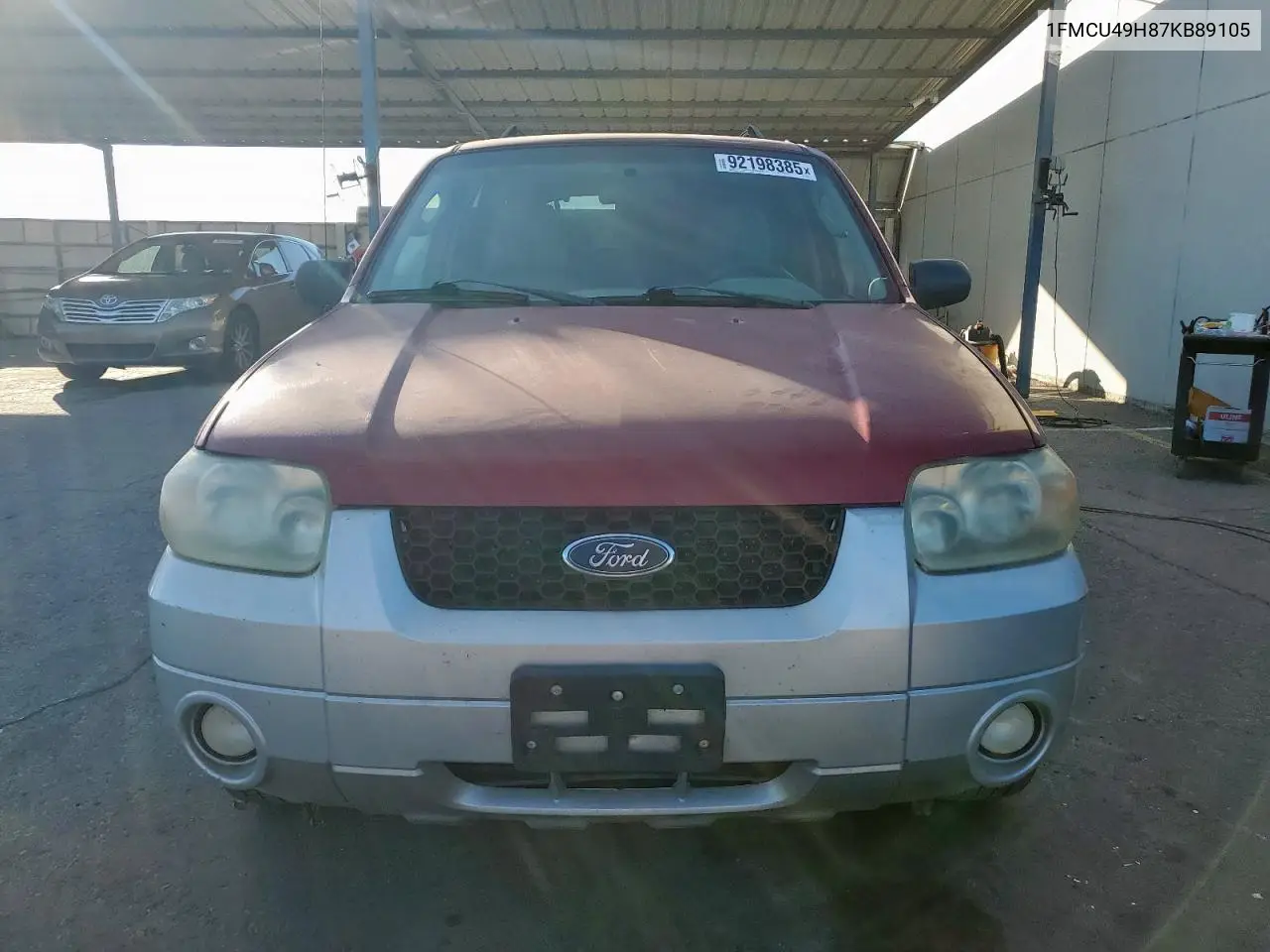 1FMCU49H87KB89105 2007 Ford Escape Hev