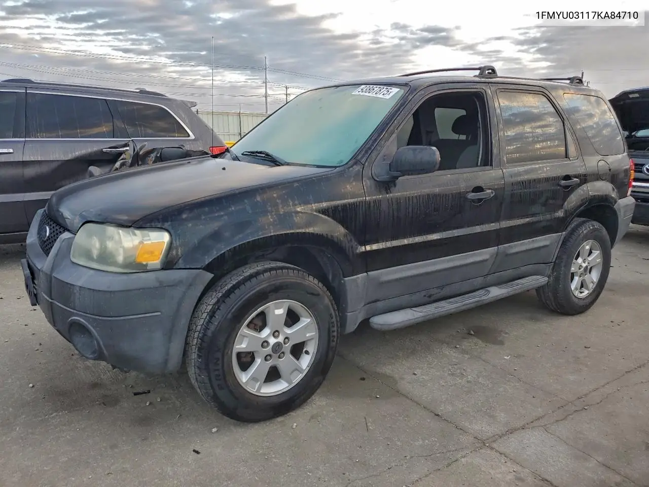 1FMYU03117KA84710 2007 Ford Escape Xlt