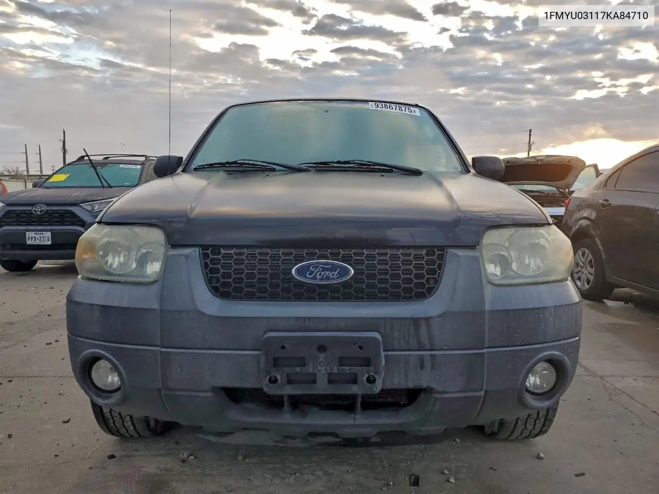 1FMYU03117KA84710 2007 Ford Escape Xlt