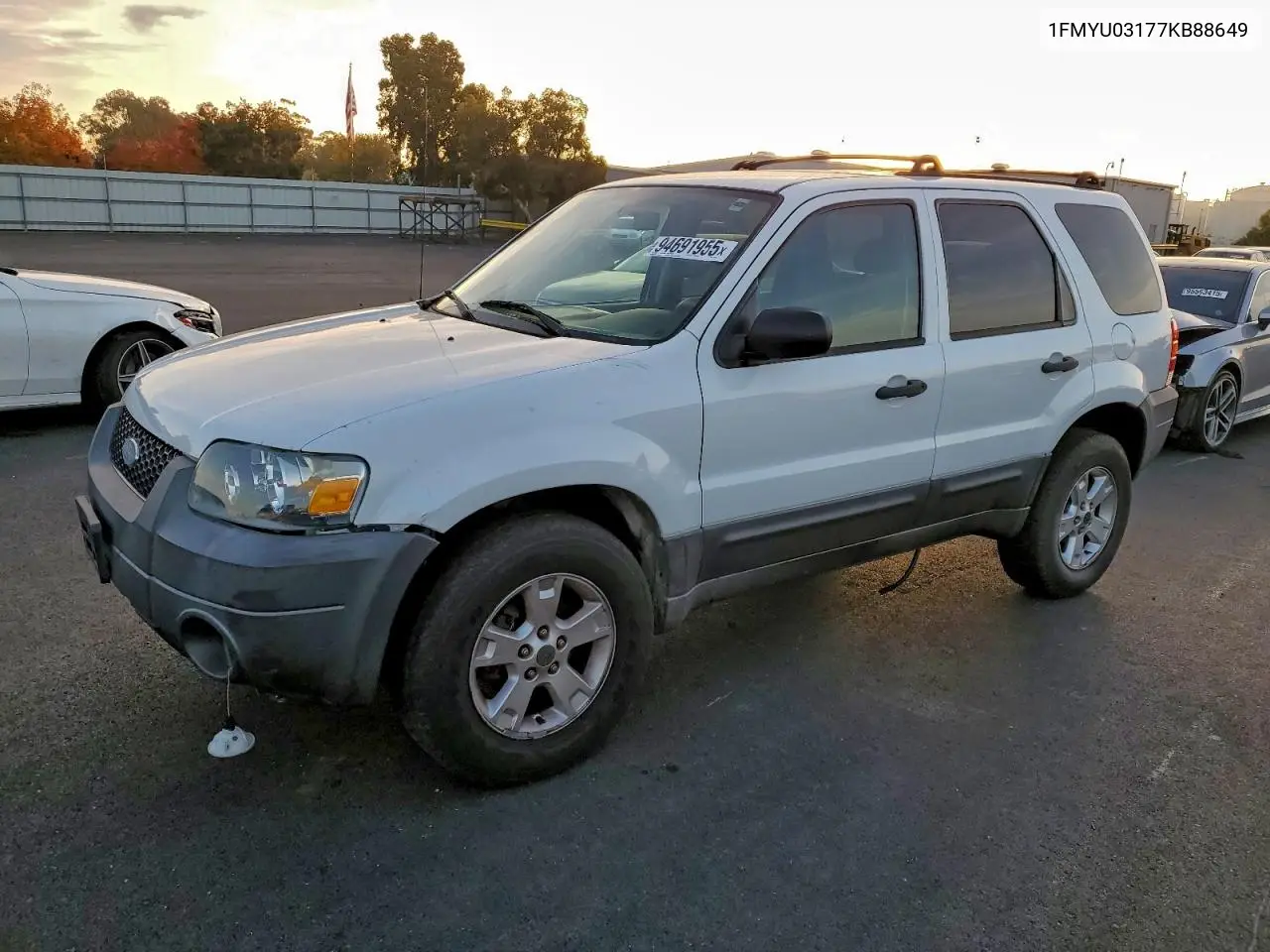 1FMYU03177KB88649 2007 Ford Escape Xlt