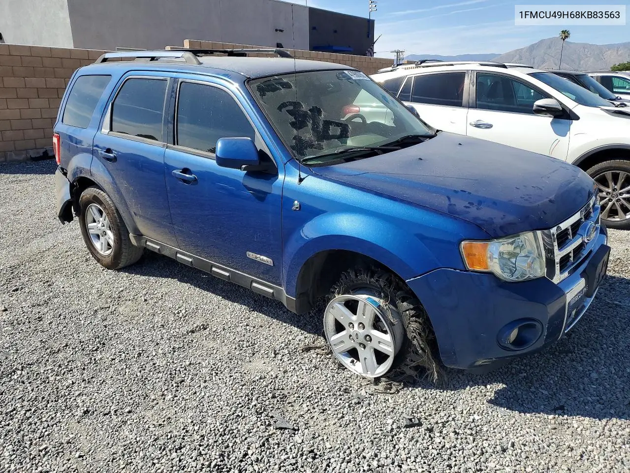 1FMCU49H68KB83563 2008 Ford Escape Hev