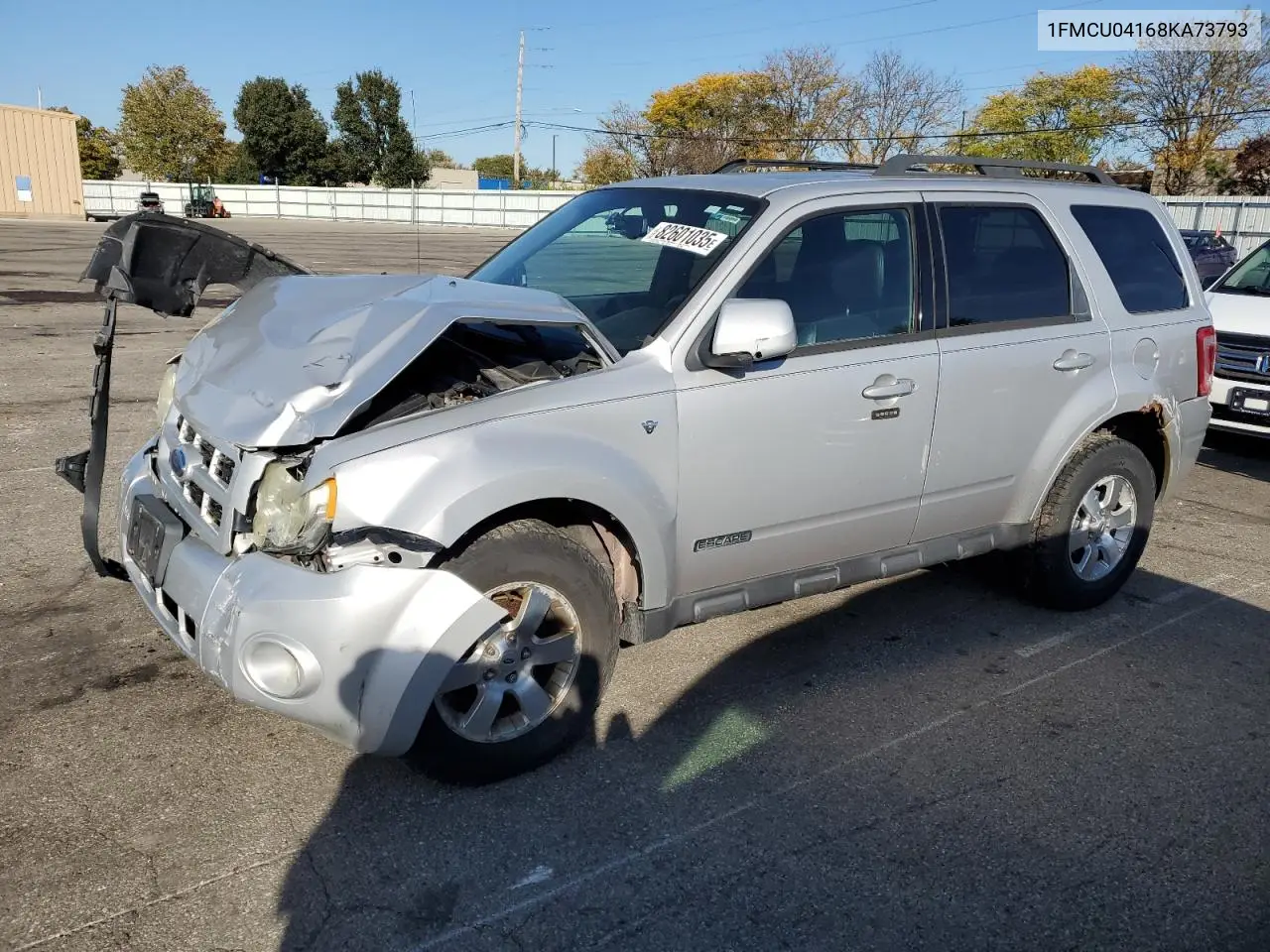 1FMCU04168KA73793 2008 Ford Escape Limited