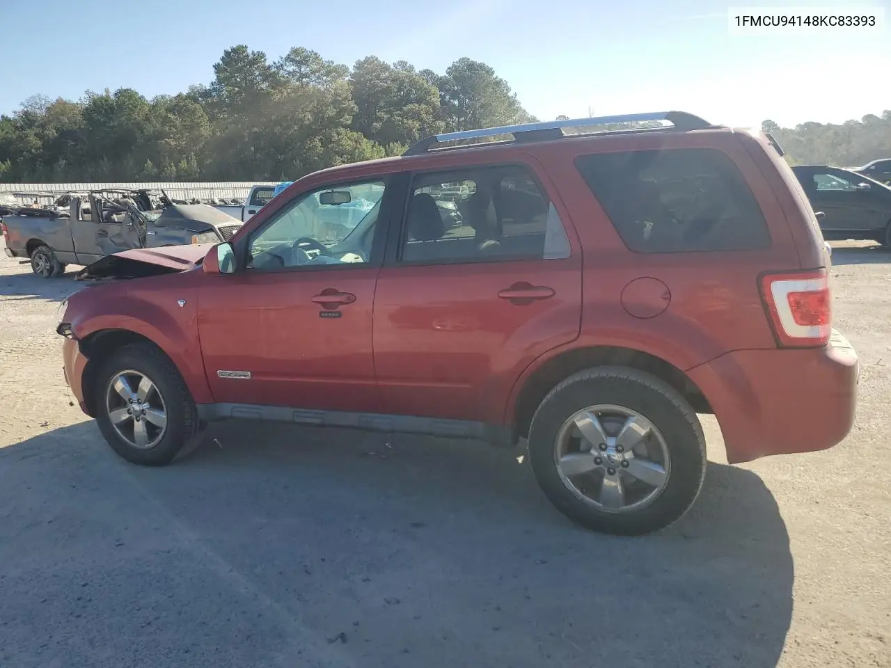 1FMCU94148KC83393 2008 Ford Escape Limited