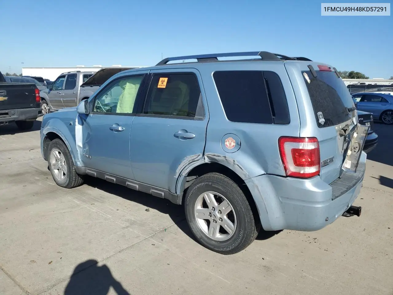 1FMCU49H48KD57291 2008 Ford Escape Hev
