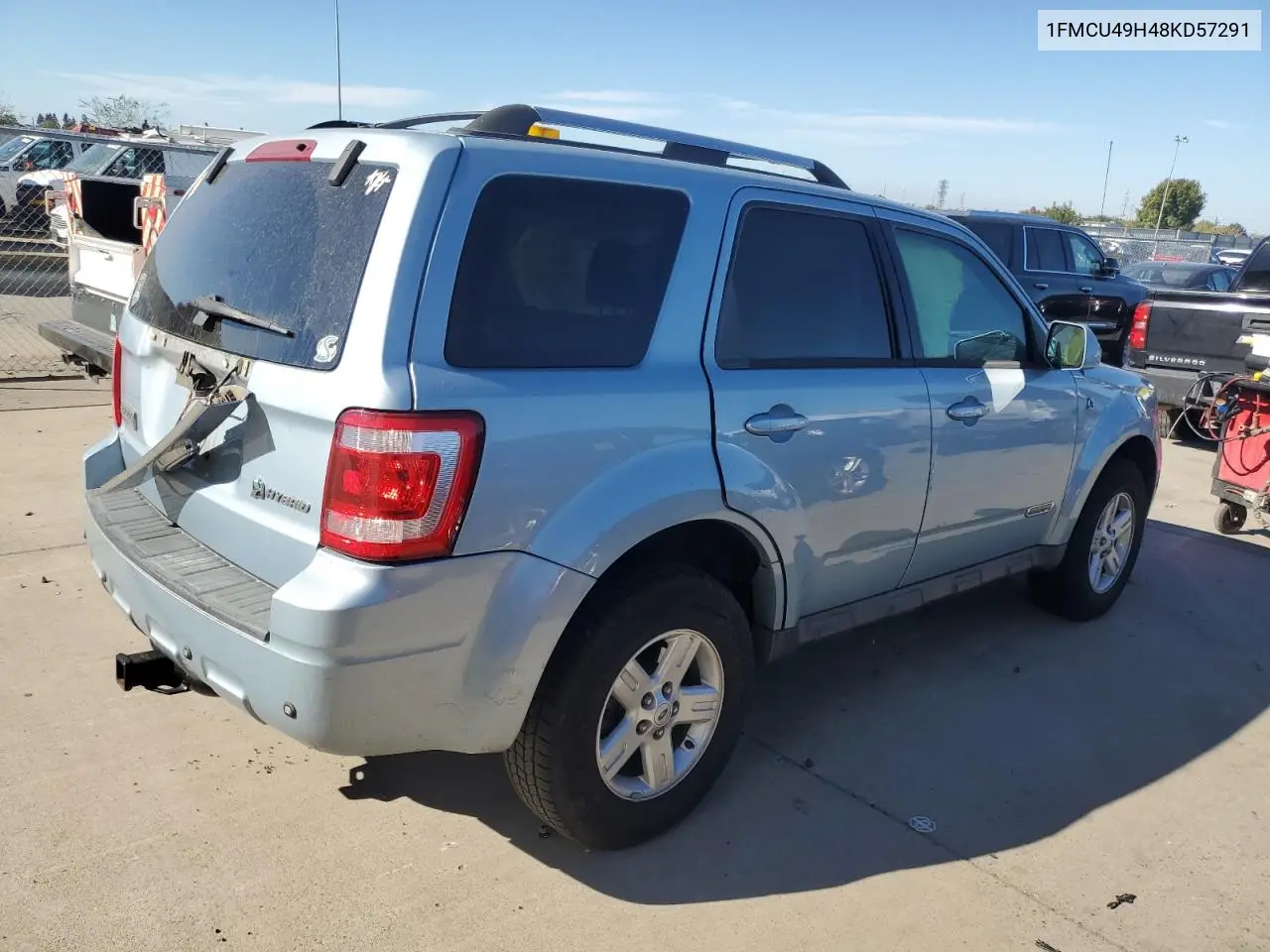 1FMCU49H48KD57291 2008 Ford Escape Hev