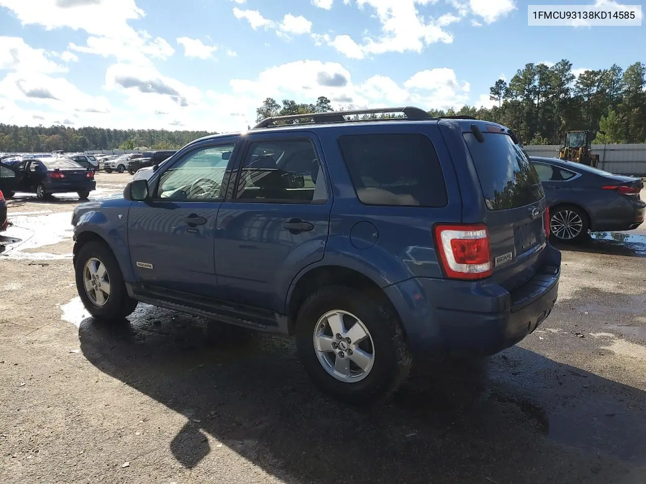 1FMCU93138KD14585 2008 Ford Escape Xlt
