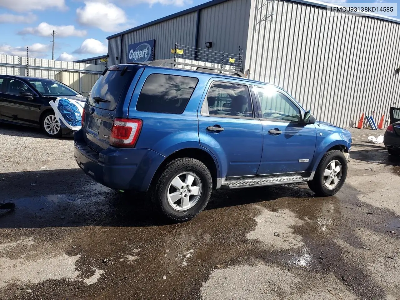 1FMCU93138KD14585 2008 Ford Escape Xlt
