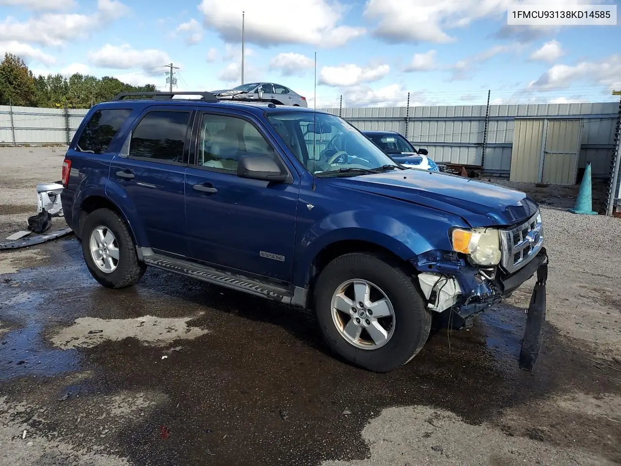 1FMCU93138KD14585 2008 Ford Escape Xlt